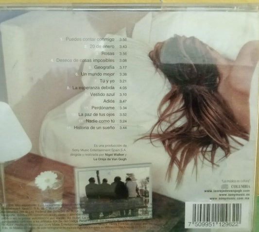 La Oreja De Van Gogh – Lo Que Te Conté Mientras Te Hacías La Dormida. Cd en buen estado. tienda de discos en méxico formato muerto