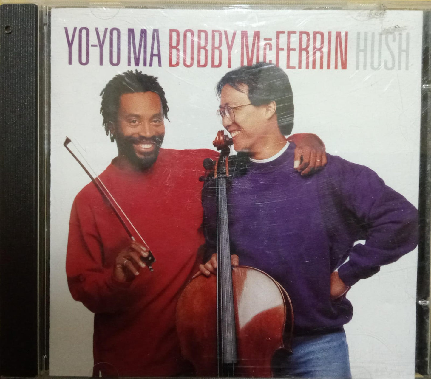 Yo-Yo Ma • Bobby McFerrin – Hush. CD. tienda de discos en méxico formato muerto