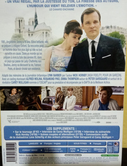 An Education. DVD. tienda de discos y pelñiculas en méxico formato muerto