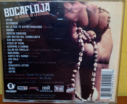 Bocafloja – El Manual De La Otredad. Cd en buen estado. tienda de discos en méxico formato muerto