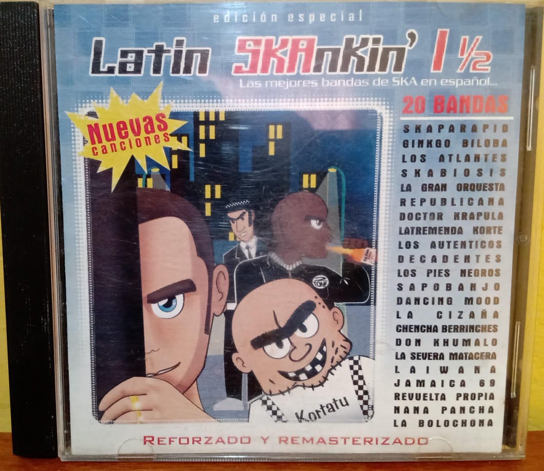 Cd Latin Skankin 1 Y Medio. Cd en buen estado.
