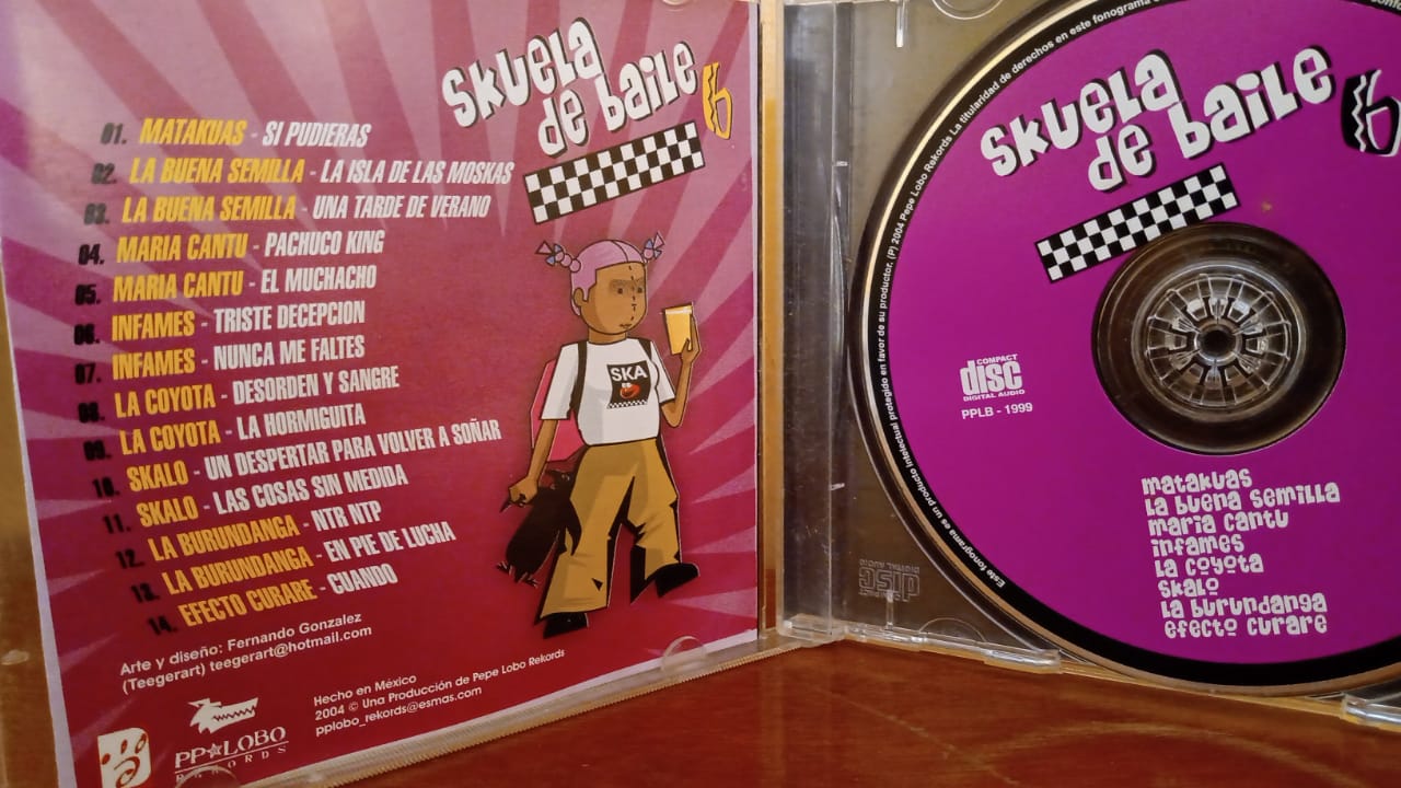 Skuela de baile 6. Cd en buen estado. tienda de discos en méxico formato muerto
