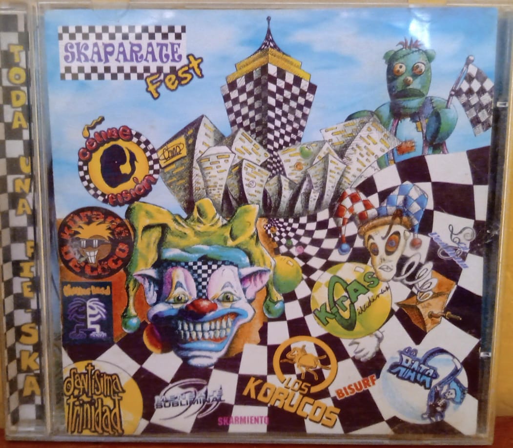 Skaparate Fest, Varios Artistas Cd en buen estado. tienda de discos en méxico formato muerto