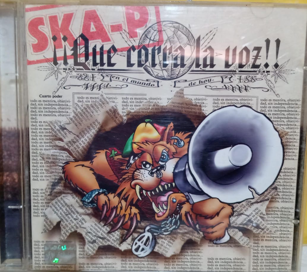 Ska-P – ¡¡Que Corra La Voz!! Cd en buen estado.