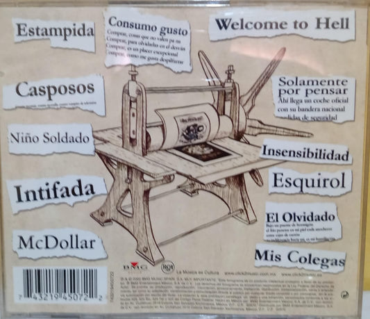 Ska-P – ¡¡Que Corra La Voz!! Cd en buen estado.