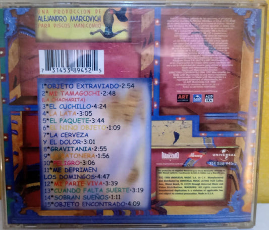 Los Estrambóticos – Objeto Extraviado. Cd en buen estado. tienda de discos en méixoc formato muerto