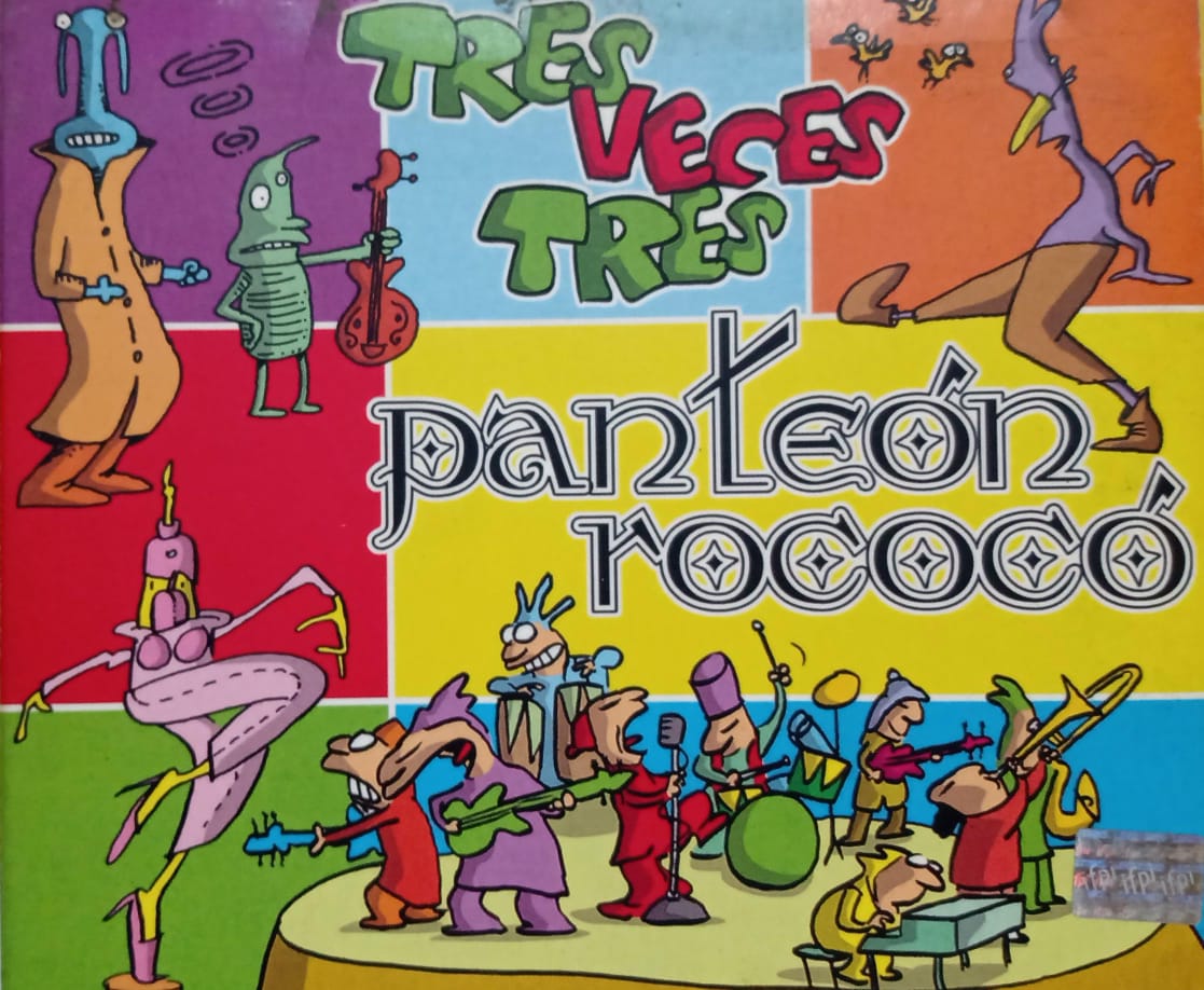 Panteón Rococó – Tres Veces Tres. Cd en buen estado. tienda de discos en méxico formato muerto