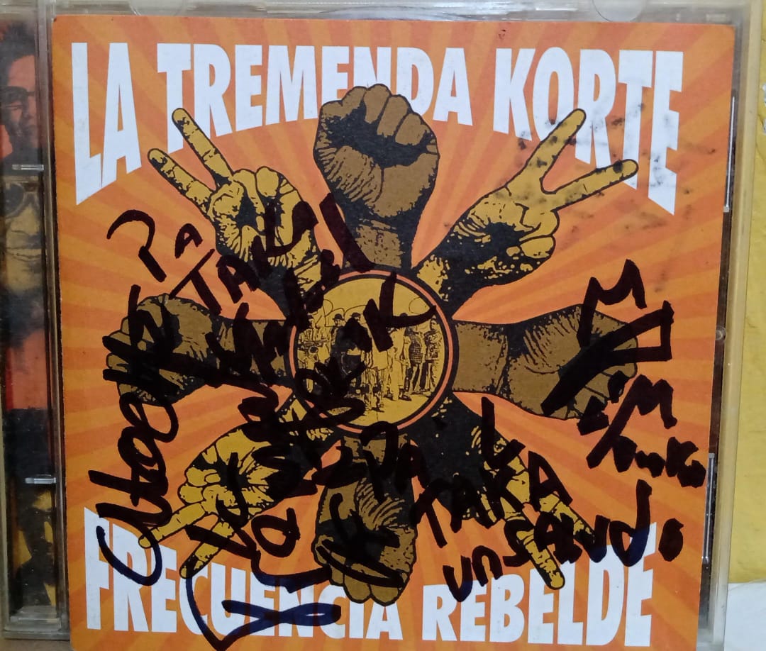 La Tremenda Korte – Frecuencia Rebelde. Cd en buen estado. tienda de discos en méxico formato muerto