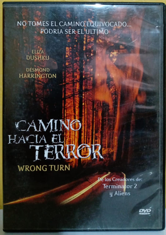 Camino hacia el terror. DVD en buen estado. tienda de discso en méxico formato muerto