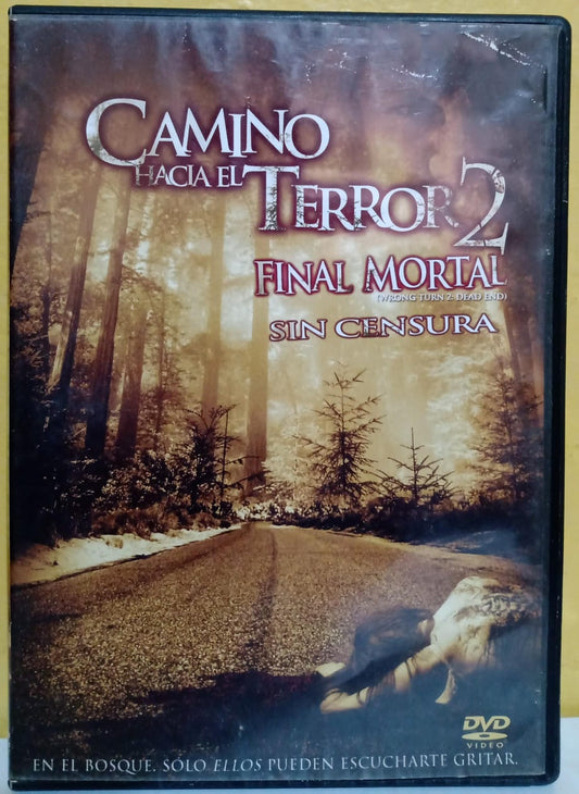 Camino hacia el terror 2. DVD nacional en buen estado. tienda de discos en méxico formato muerto