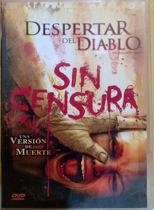 The Hills Have Eyes (2006) – El despertar del diablo. DVD nacional en buen estado. tienda de discos en méxico formato muerto