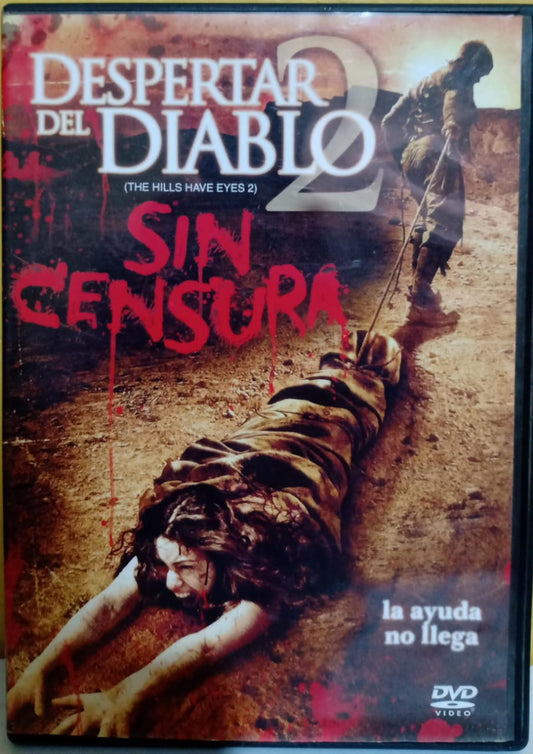 The Hills Have Eyes 2 – El despertar del diablo 2. DVD nacional en buen estado. tienda de discos en méxico formato muerto