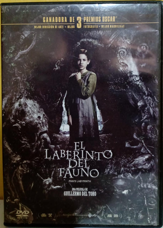 El laberinto del fauno. DVD nacional en buen estado. tienda de discos en méxico formato muerto