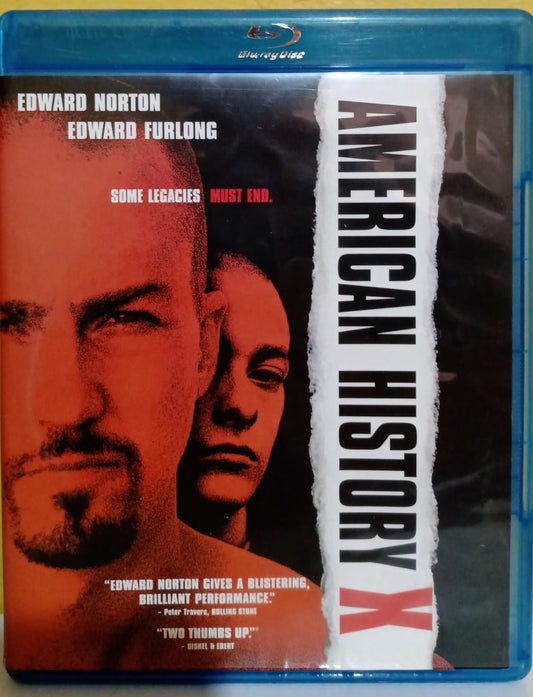 American History X. Blu-ray importado en buen estado. tienda de discos en méxico formato muerto
