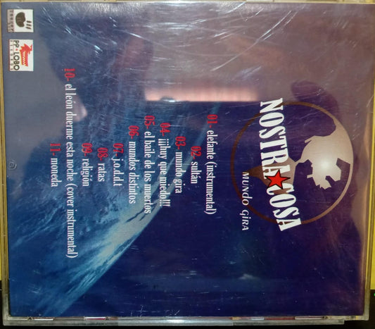 Nostra Cosa. Mundo Gira. Ska México, cd en buen estado. tienda de discos en méxico formato muerto