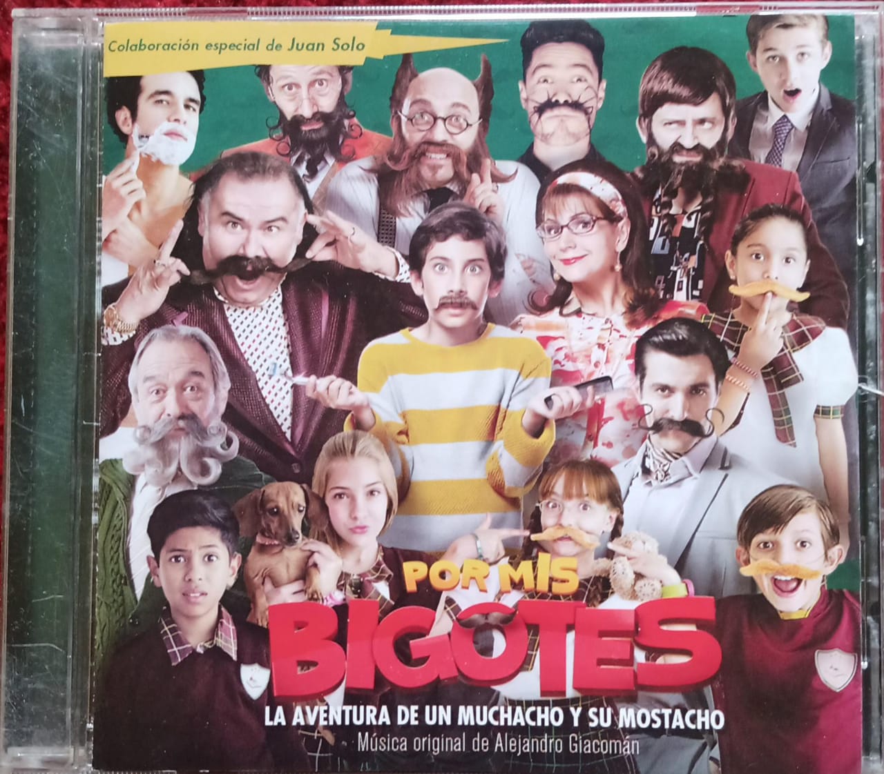 Música original de la película Por mis Bigotes. Cd en buen estado. tienda de discos en méxico formato muerto