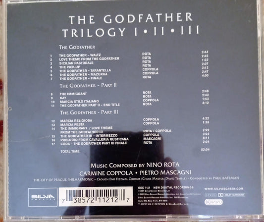 Varios – The Godfather - Trilogy I • II • III. CD importado en buen estado. tienda de discos en méxico formato muerto