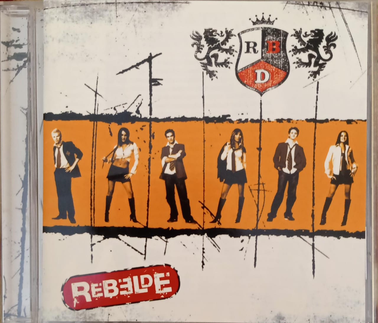 RBD – Rebelde. CD en buen estado. tienda de discos en méxico formato muerto