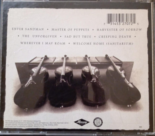 💿 Apocalyptica – Plays Metallica (CD importado). tienda de discos en méxico formato muerto