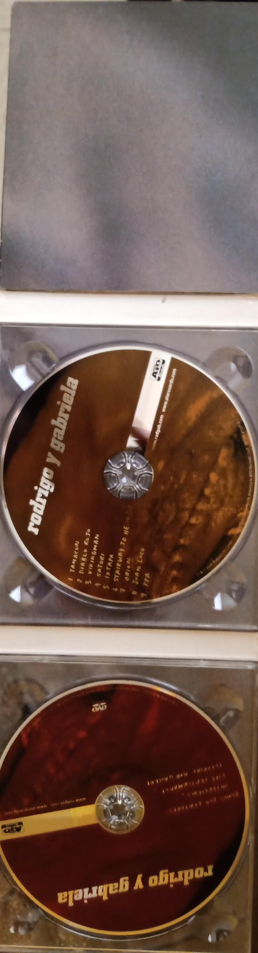 Rodrigo y Gabriela. Rodrigo Y Gabriela. CD y DVD en buen estado. tienda de discos en méxico formato muerto