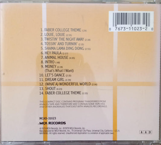 Varios – National Lampoon's Animal House (Ost Soundtrack). Cd buen estado. tienda de discos en méxico formato muerto