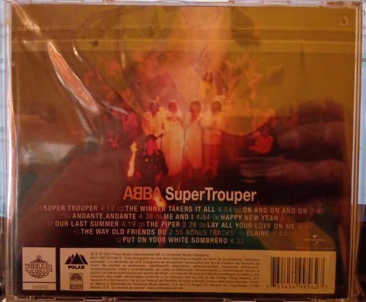 ✨ Super Trouper de ABBA. Cd nacional en buen estado.
