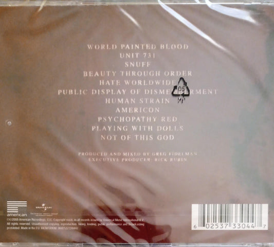 🔥 Slayer – World Painted Blood (CD importado, NUEVO) 🔥 tienda de discos en méxico formato muerto