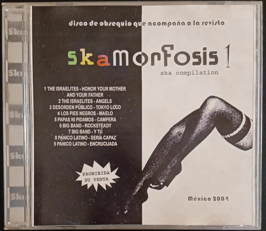 SkaMorfosis. Mexican Ska Compilation. Cd en buen estado. tienda de discos en méxico formato muerto