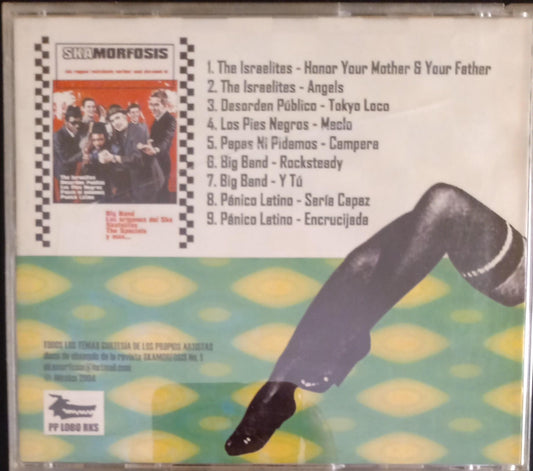 SkaMorfosis. Mexican Ska Compilation. Cd en buen estado. tienda de discos en méxico formato muerto