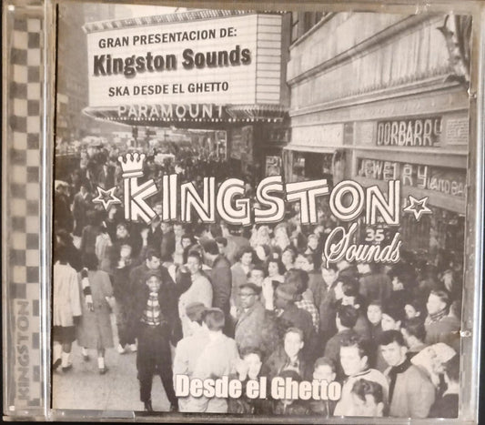 Kingston Sounds. SKA desde el ghetto. Cd en buen estado. tienda de discos en méxico formato muerto