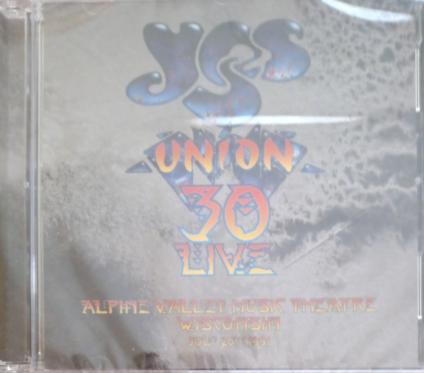 Yes – Union 30 Live: Alpine Valley Music Theatre Wisconsin July 26th 1991. Cd doble nuevo. tienda de discos en méxico formato muerto
