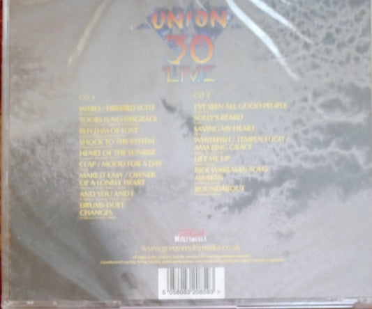 Yes – Union 30 Live: Alpine Valley Music Theatre Wisconsin July 26th 1991. Cd doble nuevo. tienda de discos en méxico formato muerto