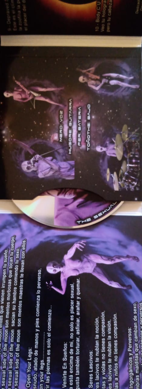 C.A.R.N.E. – The Sexual Side Of The Moon. Cd excelente estado. tienda de discos en méxico formato muerto