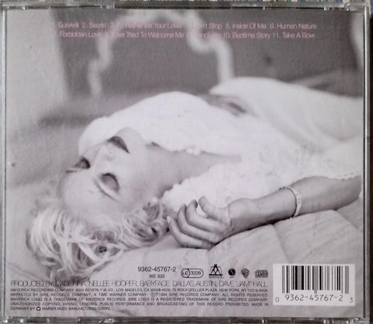 Madonna – Bedtime Stories. Cd importado excelente estado. tienda de discos en méxico formato muerto