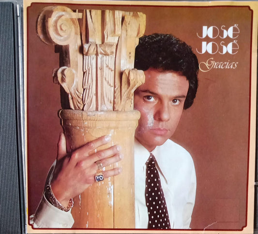 José José – Gracias. Cd. tienda de discos en méxico formato muerto