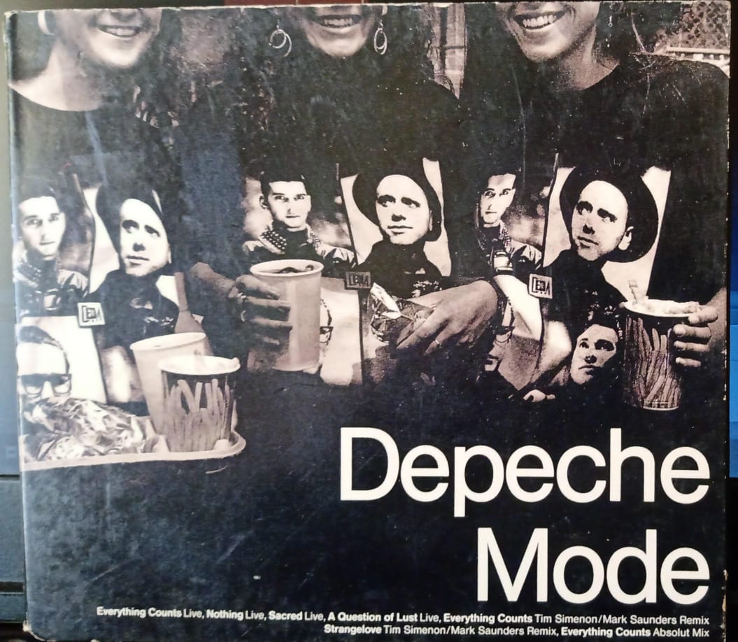 Depeche Mode – Everything Counts (Live). CD importado buen estado. tienda de discos en méxico formato muerto