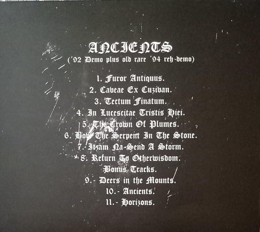 Xibalba – Ancients. Cd en buen estado. tienda de discos en méxico formato muerto