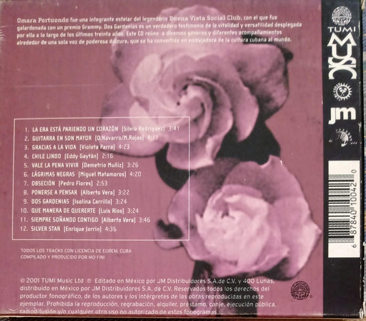 Omara Portuondo – Dos Gardenias. CD en buen estado. tienda de discos en méxico formato muerto