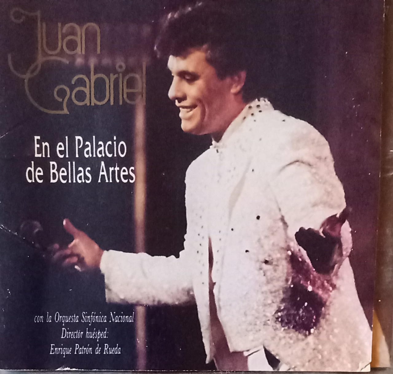 Juan Gabriel. En El Palacio De Bellas Artes. Cd doble 1ra edición. tienda de discso en méxico formato muerto