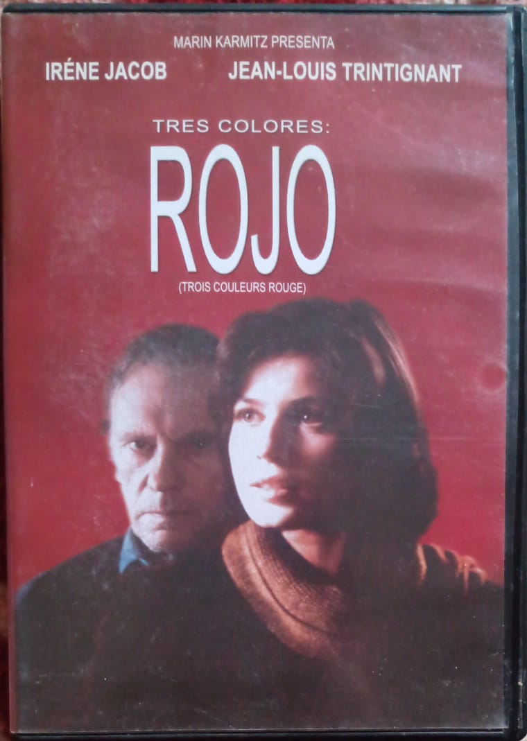 Tres Colores: Rojo. Krzysztof Kieslowski. Dvd. tienda de disos en méxico formato muerto