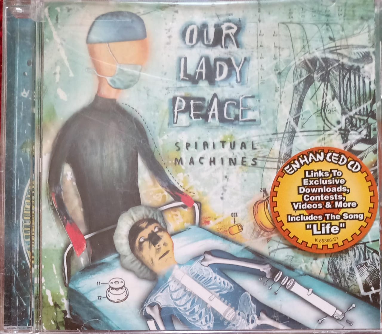 ⚡ Our Lady Peace – Spiritual Machines ⚡. Cd importado en buen estado. tienda de discos en méxico formato muerto