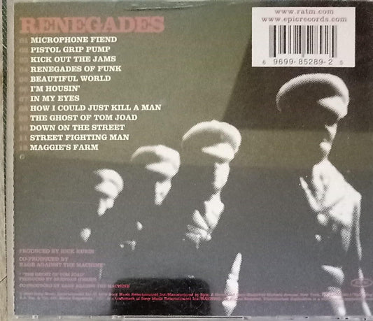Rage Against The Machine – Renegades. Cd importado excelente estado. tienda de discso en méxico formato muerto