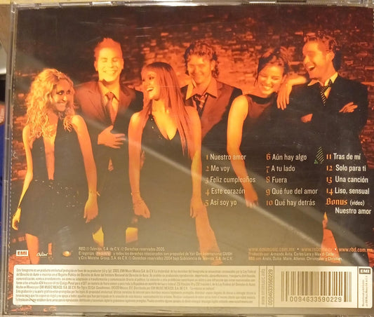 RBD – Nuestro Amor. Cd. tienda de discos en mxico formato muerto