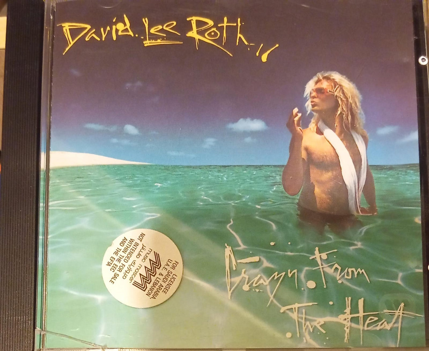 David Lee Roth – Crazy from the Heat (CD importado). tienda de discos en méxico formato muerto