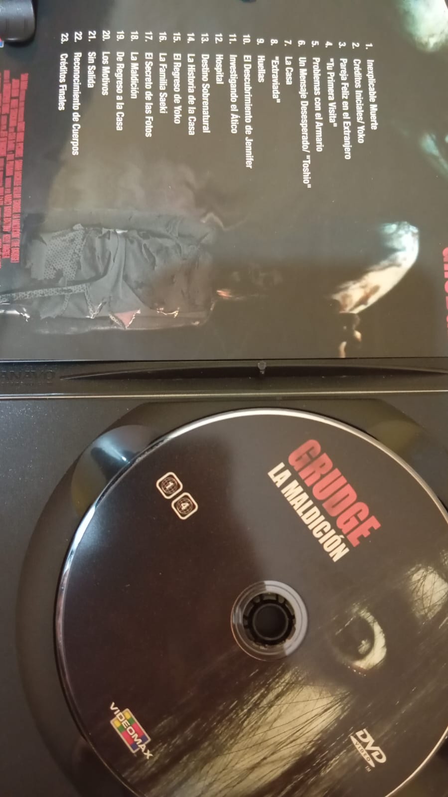 Grudge. La Maldición. DVD.