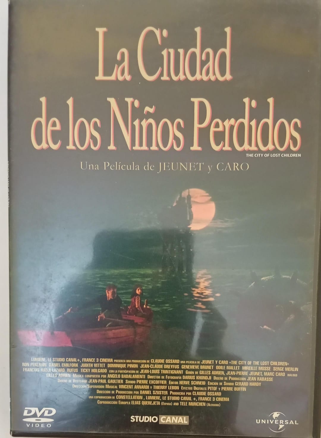 La ciudad de los niños perdidos. DVD. tienda de discos en méxico formato muerto