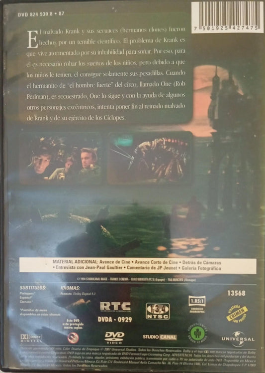 La ciudad de los niños perdidos. DVD. tienda de discos en méxico formato muerto