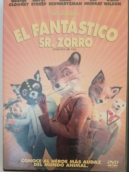 El fantástico Sr. Zorro. DVD.