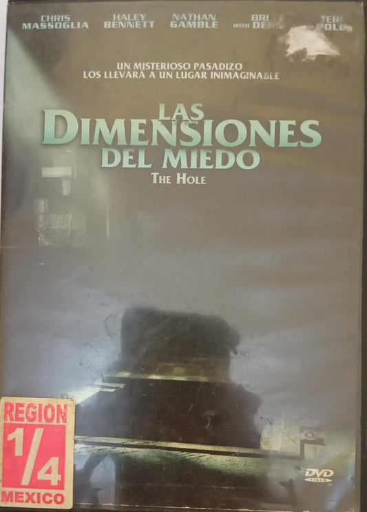 Dimensiones del miedo. DVD.