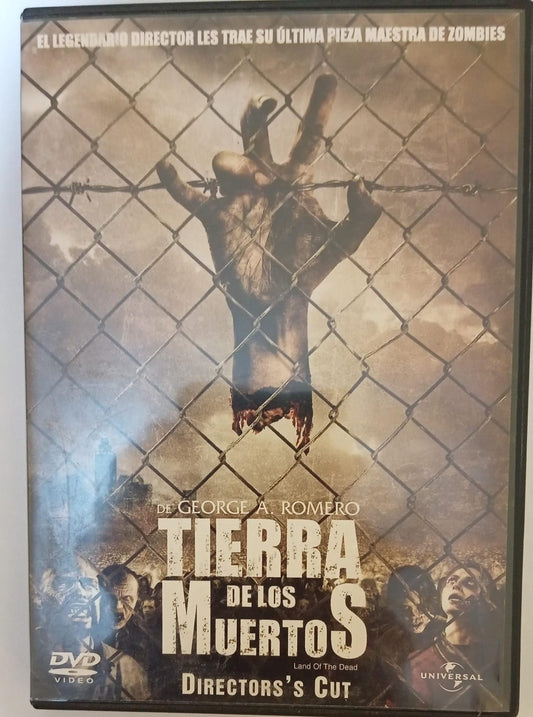 Tierra de los muertos. DVD.